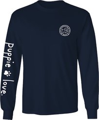 PUPPIE LOVE Campfire Ring Pups Adult Long Sleeve Tee, Navy, XX-Large slide 2 of 2