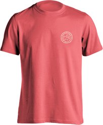PUPPIE LOVE Sand Pup Adult Short Sleeve Tee, Coral Silk, Small slide 2 of 2