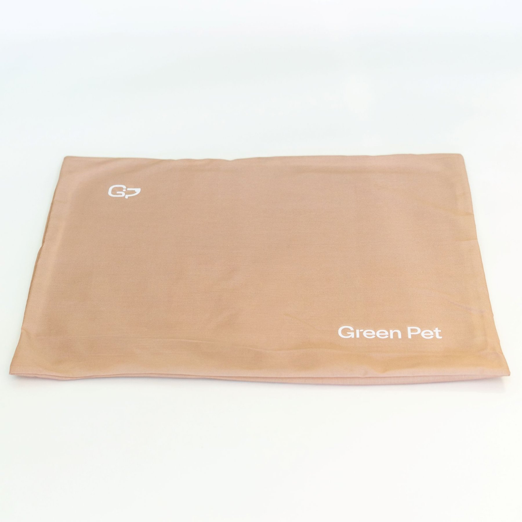 The Green Pet Shop Cool Pad Dog & Cat Bed Cover, Latte, X-Small
