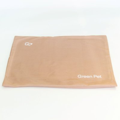 The Green Pet Shop The Green Pet Shop Cool Pad Dog Bed Cover, Latte, X-Small