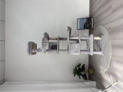 W-Jopns Indoor Multi-Level 68-in Cat Tree & Condo with Hammocks, Cave & Scratching Posts, Light Gray slide 2 of 9