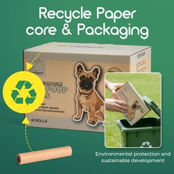 ATIFBOP Poop Bags, Refill Rolls, Unscented, 720 count slide 2 of 8