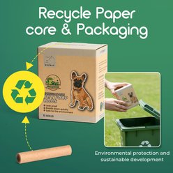 ATIFBOP Poop Bags, Refill Rolls, Unscented, 150 count slide 2 of 9