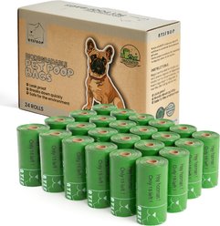 ATIFBOP Poop Bags, Refill Rolls, Unscented, 360 count