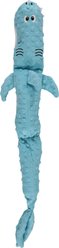Spike & Stella Shark Stuffless Plush with Squeaker Dog Toy