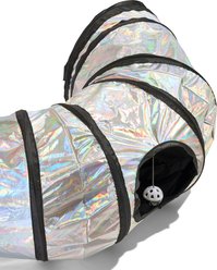 Wild One Lunar Cat Tunnel Toy, Silver slide 2 of 5
