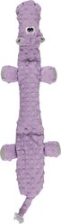 Spike & Stella Hippo Stuffless Plush with Squeaker Dog Toy