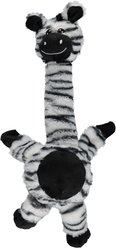 Spike & Stella Zebra Plush with Ball Dog Toy