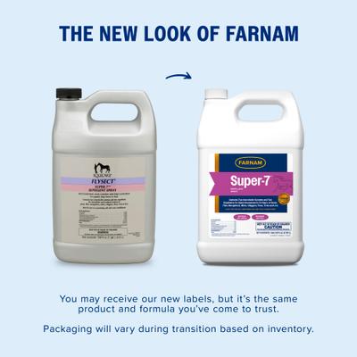 Show full view: Farnam Equicare Flysect Super-7 Repellent Horse Insect Spray, 128-oz jar slide 2 of 9