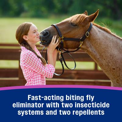 Show full view: Farnam Equicare Flysect Super-7 Repellent Horse Insect Spray, 128-oz jar slide 3 of 9