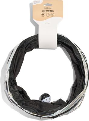 Show full view: Wild One Lunar Cat Tunnel Toy, Silver slide 4 of 5