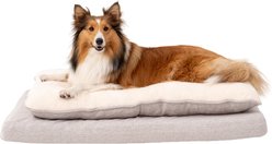 Territory Orthopedic Pillow Top Dog Bed, Khaki, Large: 36 x 23-in