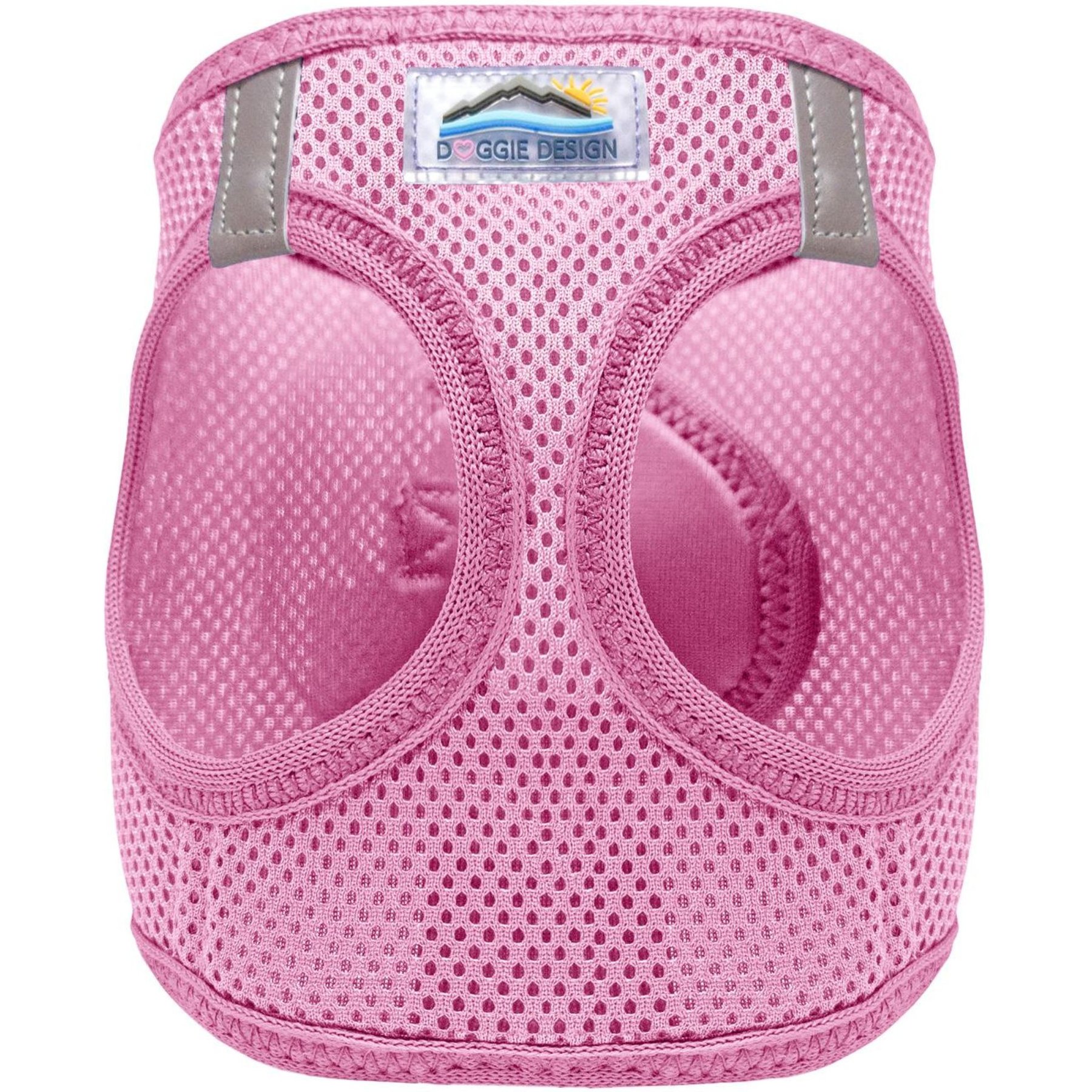 Doggie Design American River Solid Ultra Choke Free Dog Harness, Candy Pink, X-Large: 21 to 24-in chest