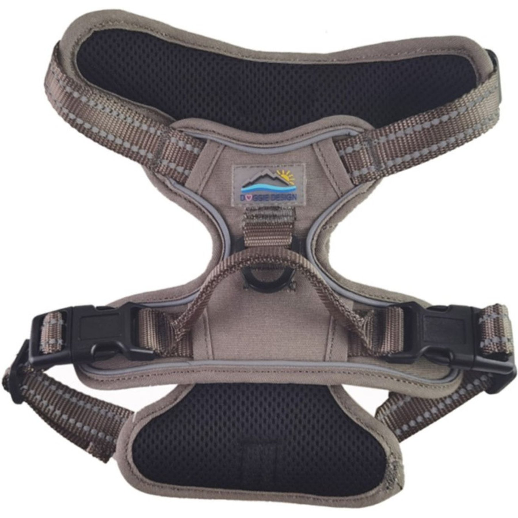 Doggie Design Venture Paw Pull Control Dog Harness, Dried Sage, Small: 13 to 21-in chest