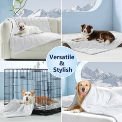 AIPERRO Soft Cooling Dog Blanket, Grey, Small slide 2 of 9