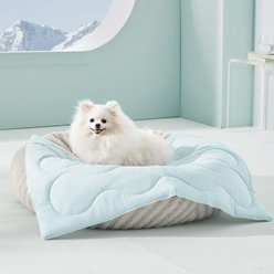 AIPERRO Soft Cooling Dog Blanket, Blue, Small