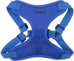 Doggie Design Wrap & Snap Choke Free Dog Harness, Cobalt Blue, Medium: 17 to 20-in chest