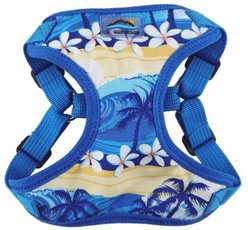 Doggie Design Wrap & Snap Choke Free Catching Waves Dog Harness, X-Small: 12 to 13.75-in chest