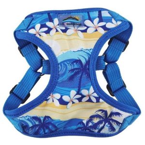 Doggie Design Wrap & Snap Choke Free Catching Waves Dog Harness, X-Small: 12 to 13.75-in chest