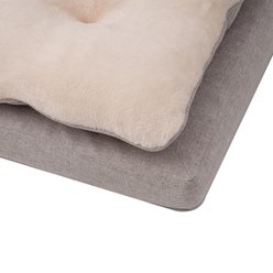 Territory Orthopedic Pillow Top Dog Bed, Khaki, X-Large: 42 x 28-in slide 2 of 5