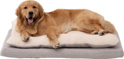 Territory Orthopedic Pillow Top Dog Bed, Khaki, X-Large: 42 x 28-in