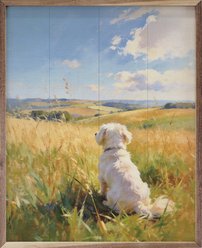 Kendrick Sunny Day Maltese Sign, 32 x 40-in