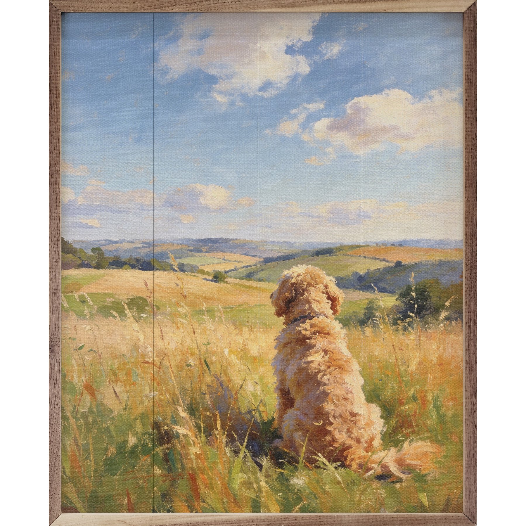 Kendrick Sunny Day Goldendoodle Sign, 16 x 20-in