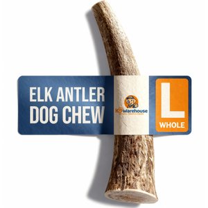 K9warehouse Elk Antlers Large Whole Dog Chew Treat