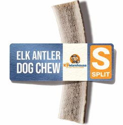 K9warehouse Elk Antlers Small Split Dog Chew Treat, 1 count