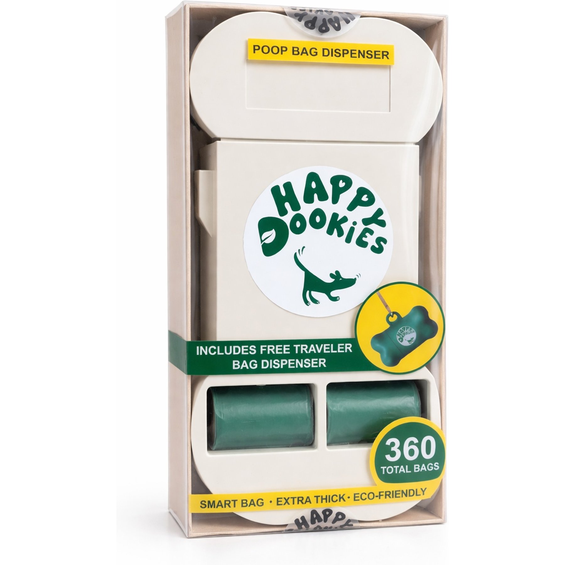 Happy Dookies Dog Poop Bag Dispenser