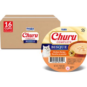churu様 INABA Churu Complete Chicken Recipe Bisque Grain-Free, High