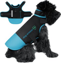 Dog Armour PRO Anti-Bite Protective Dog Vest, Blue, Large