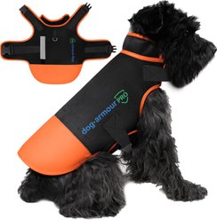 Dog Armour PRO Anti-Bite Protective Dog Vest, Orange, Large