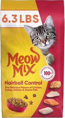 Meow Mix Hairball Control Adult Dry Cat Food