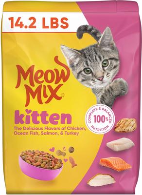 Meow Mix Kitten Li’l Nibbles Dry Cat Food