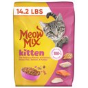 Meow Mix Kitten Li’l Nibbles Dry Cat Food, 14.2-lb bag