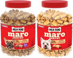 Milk-Bone MaroSnacks Real Bone Marrow + Bacon Flavor Dog Treats