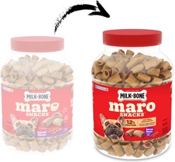 Milk-Bone MaroSnacks Bacon Flavored with Bone Marrow Small Dog Treats, 40-oz tub slide 2 of 9
