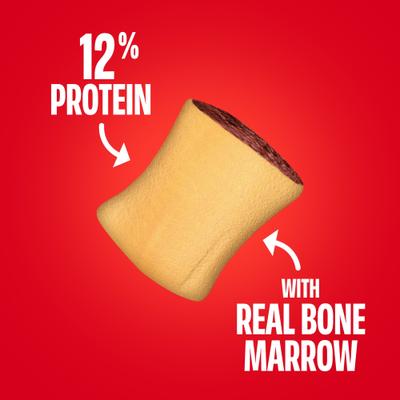 Show full view: Milk-Bone MaroSnacks Real Bone Marrow Small Dog Treats, 40-oz tub slide 5 of 11