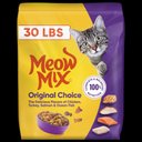 Meow Mix Original Choice Dry Cat Food, 30-lb bag