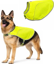 KONG Sport Hiker Polyster Dog Safety Vest, Neon Yellow, Small slide 1 of 7