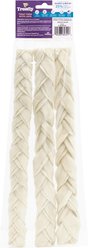 Treatly 100% USA Made Collagen Braids 12 to 13-in Meat Natural Dog Chew, 3 count