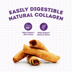 Treatly 100% USA Made Collagen Rolls 6 to 7-in Chicken Marinade Natural Dog Chew, 4 count slide 2 of 9