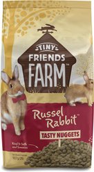 Tiny Friends Farm Russel Tasty Nuggets Rabbit Food, 2-lb bag