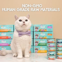 Love, Nala Variety Pack Adult Grain-Free Fish Flaked Wet Cat Food, 2.8-oz can, case of 24 slide 2 of 8