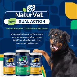 NaturVet Immunity + Anti-Inflammation Dual Action Hickory Bacon Flavor Supplement for Dogs, 60 count slide 2 of 7