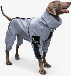 FunnyFuzzy Reflective Waterproof Dog Raincoat, Small