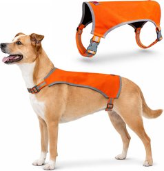 KONG Sport Ultra Lite Polyester Dog Safety Vest, Blaze Orange, Medium