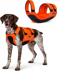 KONG Sport Trigger Polyster Dog Safety Vest, Blaze Orange, Large