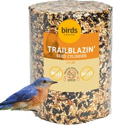 Birds Choice Trailblazin Wild Bird Seed Cylinder, Small
